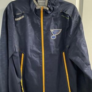 St Louis Blues Training Jacket - Medium in Dark Blue